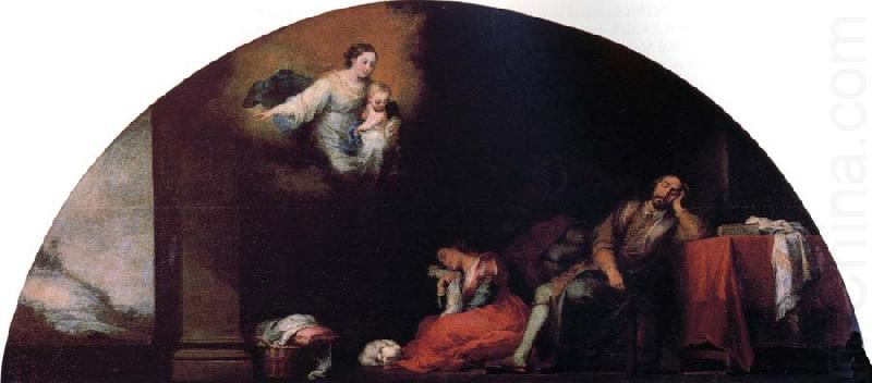 Bartolome Esteban Murillo Patrician Fohn Reveals His Dream to Pope Liberius china oil painting image